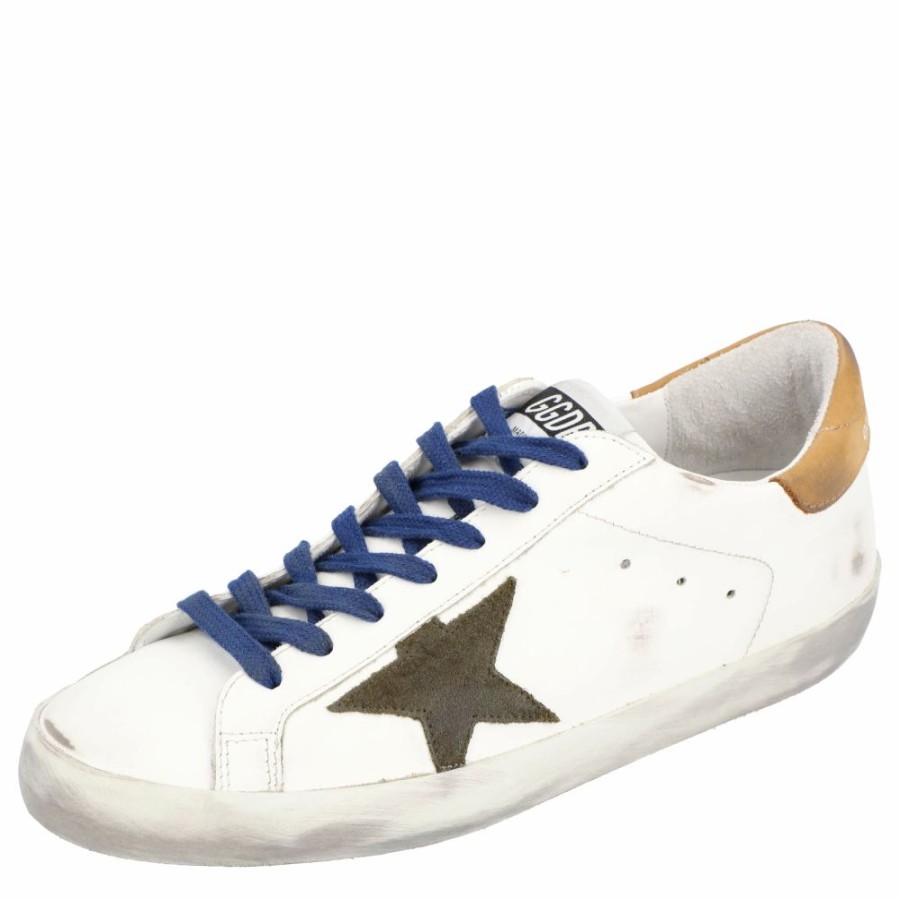 Men * | Golden Goose Leather Superstar Sneakers Eu 41 For Men Multicolor