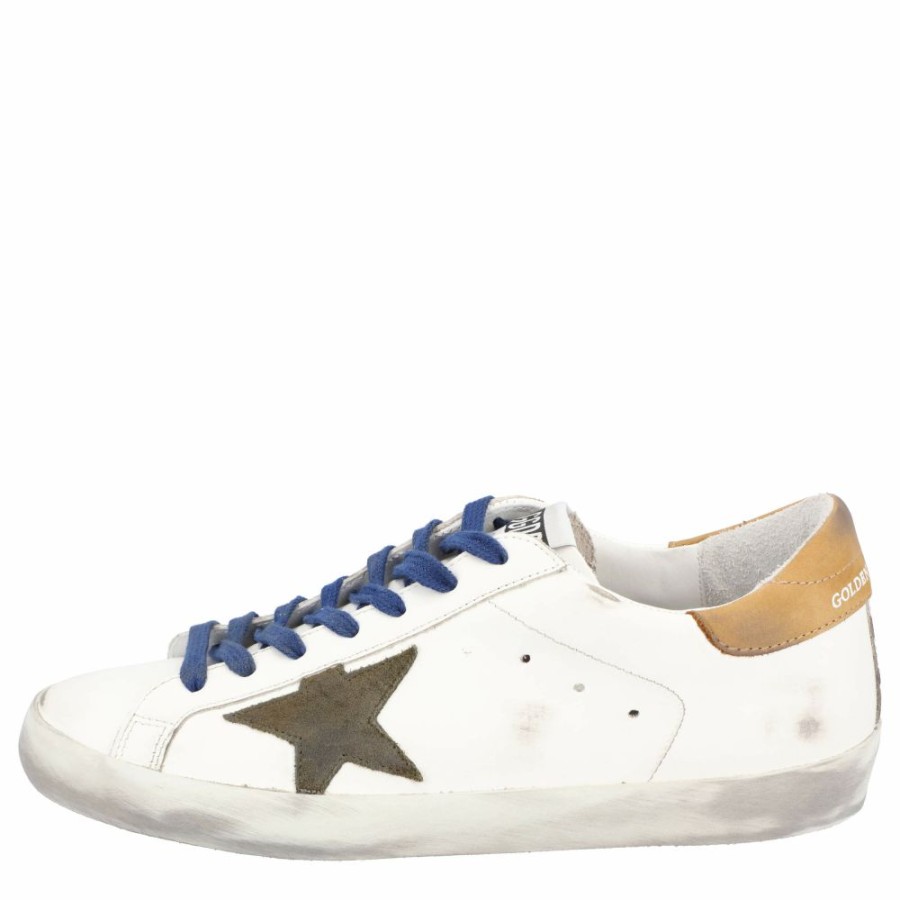 Men * | Golden Goose Leather Superstar Sneakers Eu 41 For Men Multicolor