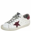 Men * | Golden Goose Leather Superstar Sneakers Size 40 For Men White