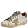 Women * | Golden Goose Leather Superstar Low-Top Sneakers Size 35 For Women White