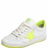 Women * | Golden Goose Leather Ballstar Low Top Sneakers Size 37 For Women White