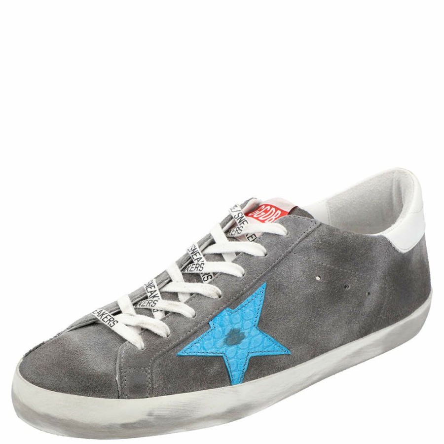 Men * | Golden Goose Suede Superstar Sneakers Size Eu 41 For Men Grey