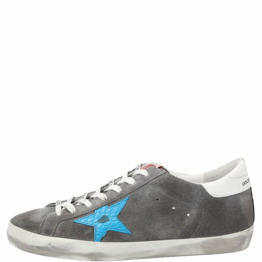 Men * | Golden Goose Suede Superstar Sneakers Size Eu 41 For Men Grey