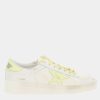 Men * | Golden Goose White/Yellow Stardan Sneakers Size Eu 43 For Men White,Yellow