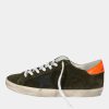 Men * | Golden Goose Green/Black Superstar Sneaker Eu 42 For Men Black,Green