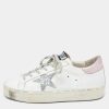 Women * | Golden Goose Leather Hi Star Low-Top Sneakers Size 38 For Women White