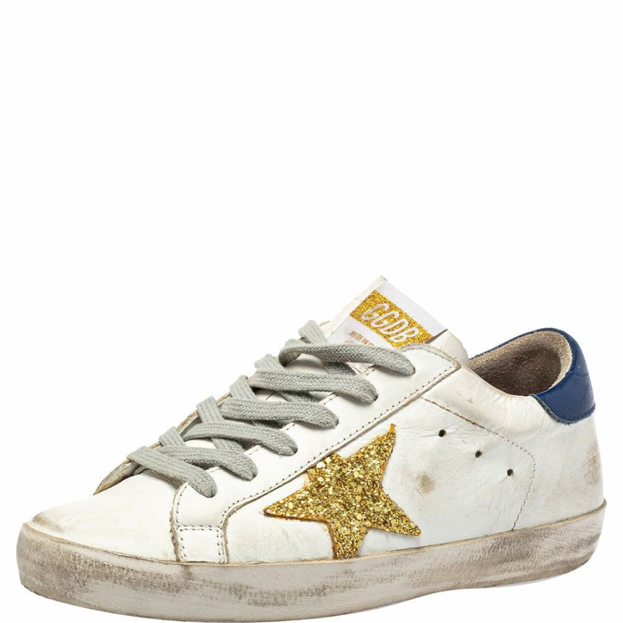 Women * | Golden Goose Superstar Low Top Sneaker Size 37 For Women White