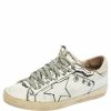 Women * | Golden Goose Graphics Print Superstar Low Top Sneakers Size 38 For Women White