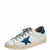 Women * | Golden Goose Leather Superstar Sneakers Size 38 For Women White