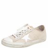 Women * | Golden Goose Nubuck Leather Superstar Low Top Sneakers Size 39 For Women Grey