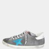 Men * | Golden Goose Grey/Blue Superstar Sneaker Eu 44 For Men Blue,Grey