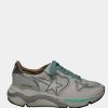 Women * | Golden Goose Leather Running Athletic Sneakers Size Eu 40 For Women White