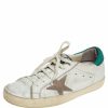 Women * | Golden Goose Leather Lace Up Sneaker Size 40 For Women White