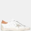 Men * | Golden Goose Super Star Low-Top Sneakers Size Eu 44 For Men White