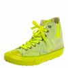 Women * | Golden Goose Neon V Star Dip High Top Sneakers Size 39 For Women Green